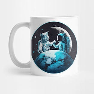 Astronaut Kitty Mug